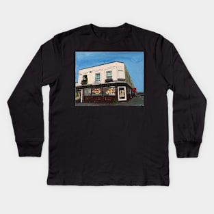 Hull, Disused Pub Kids Long Sleeve T-Shirt